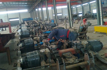 Axle installation